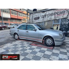 OtoSport Mercedes W210 Marşpiyel Sağ Sol Takım Fiberglass Boyasız
