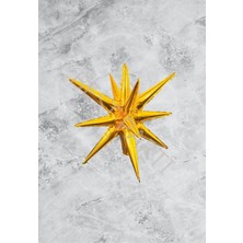 Best Parti Gold Renk Kutup Yıldızı Folyo Balon 60 cm