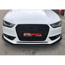 OtoSport Audi Sport A4 B8.5 Ön Lip Fiberglass Boyasız
