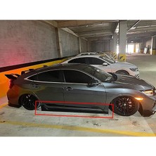 OtoSport Honda Civic Fc5 Typer Marşpiyel Sağ Sol Takım Fiberglass Boyasız