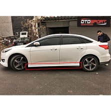 OtoSport Ford Focus 3.5 Sedan Marşpiyel Sağ Sol Takım Fiberglass Boyasız