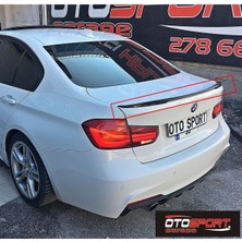 OtoSport Bmw F30 Spoyler Fiberglass Boyasız