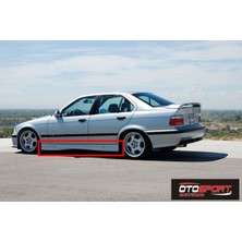 OtoSport Bmw E36 4 Kapı Marşpiyel Sağ Sol Takım Fiberglass Boyasız