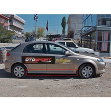 OtoSport Chevrolet Lacetti Marşpiyel Sağ Sol Tk x Fiberglass Boyasız