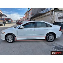 OtoSport Volvo S40 R Design Marşpiyel Takımı Sağ Sol Fiberglass Boyasız