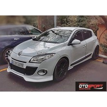 OtoSport Renault Megane 3 - 4 Kapı Marşpiyel Sağ Sol Takım Fiberglass Boyasız