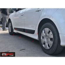 OtoSport Renault Megane 3 - 4 Kapı Marşpiyel Sağ Sol Takım Fiberglass Boyasız