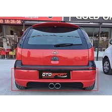 OtoSport Opel Corsa R32 Arka Tampon Eki Fiberglass Boyasız