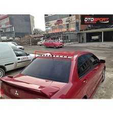 OtoSport Lancer Uyumlu Cam Üstü Balık Sırtı Fiberglass Boyasız