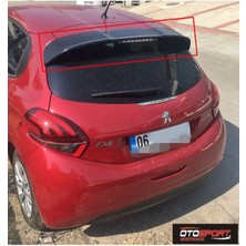OtoSport Peugeot 208 Spoyler Kapak Fiberglass Boyasız