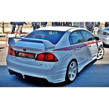 OtoSport Honda Civic Fd6 Yüksek Spoyler Fiberglass Boyasız A+ Kalite