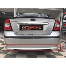 OtoSport Ford Focus 2 Sedan Arka Tampon Eki Fiberglass Boyasız
