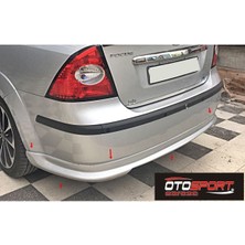OtoSport Ford Focus 2 Sedan Arka Tampon Eki Fiberglass Boyasız