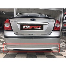 OtoSport Ford Focus 2 Sedan Arka Tampon Eki Fiberglass Boyasız