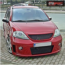 OtoSport Citroen C3 Ön Tampon Fiberglass Boyasız A+ Kalite