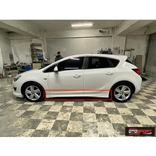 OtoSport Opel Astra J Marşpiyel Sağ Sol Takım Fiberglass Boyasız