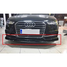 OtoSport Audi A6 Sport Ön Lip Fiberglass Boyasız