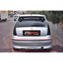 OtoSport Citroen C3 Arka Tampon Eki Fiberglass Boyasız