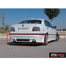 OtoSport Bmw E36 Arka Tampon Eki Fiberglass Boyasız