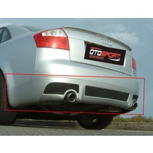 OtoSport Audi A4 B6 Sline Arka Tampon Eki Fiberglass Boyasız