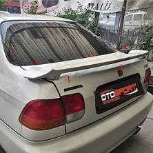 OtoSport Honda Civic 1 Vtec Sedan Spoyler Fiberglass Boyasız