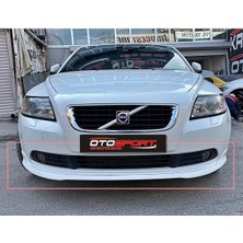 OtoSport Volvo S40 2008- Ön Tampon Eki Fiberglass Boyasız