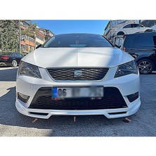 OtoSport Seat Leon 3 Style Ön Tampon Eki Fiberglass Boyasız
