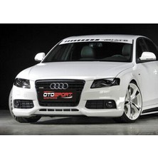 OtoSport Audi A4 B8 Ön Tampon Eki Fiberglass Boyasız