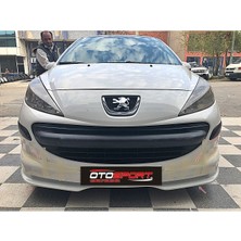 OtoSport Peugeot 207 Ön Tampon Eki Fiberglass Boyasız