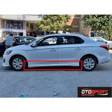 OtoSport Citroen C-Elysee Marşpiyel Sağ Sol Takım Fiberglass Boyasız