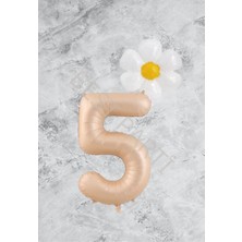 Rönesans Parti Kum Beji Rakam Papatya Folyo Balon Seti Yaş 5