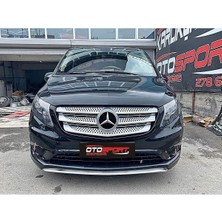 OtoSport Mercedes Vito 3 W447 Ön Tampon Eki Fiberglass Boyasız