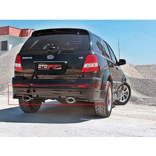 OtoSport Kia Sorento Arka Tampon Eki Fiberglass Boyasız