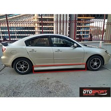 OtoSport Mazda 3 Marşpiyel Sağ Sol Takım Fiberglass Boyasız