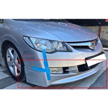 OtoSport Honda Civic Fd6 Ön Tampon Eki Makyajsız Fiberglass Boyasız