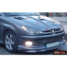 OtoSport Peugeot 206 Kaput Havalandırma Fiberglass Boyasız