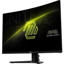 MSI Mag 32C6X 31.5" 250Hz 1Ms 16:9 Adaptive-Sync 1920X1080(Fhd) Curve 1500R Va Gaming Monitor