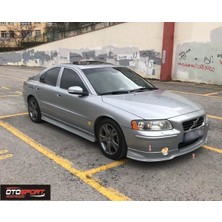 OtoSport Volvo S60 R Design Ön Tampon Eki 05-08 Fiberglass Boyasız