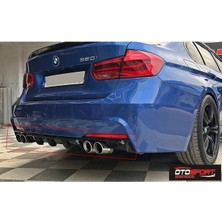 OtoSport Bmw F30 M Sport Difüzör Fiberglass Boyasız