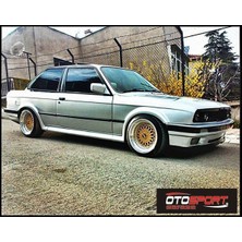 OtoSport Bmw E30 Dodikli Marşpiyel Sağ Sol Takım (6 Parça) Fiberglass Boyasız