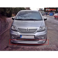 OtoSport Citroen C3 Ön Tampon Eki Fiberglass Boyasız