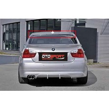 OtoSport Bmw E90 Cam Üstü Spoyler Fiberglass Boyasız