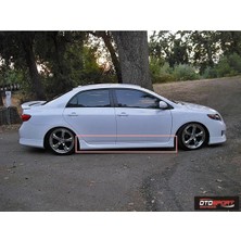 OtoSport Toyota Corolla Marşpiyel Sağ Sol Takım Fiberglass Boyasız