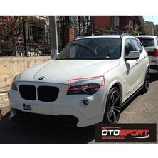 OtoSport Bmw X1 E84 Far Kaşı Sağ Sol Takım Fiberglass Boyasız