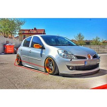 OtoSport Renault Clio 3 Marşpiyel Sağ Sol Takım Fiberglass Boyasız