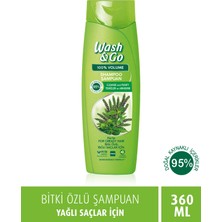 Wash & Go Wash&go Bitki Özlü Şampuan 360 ml