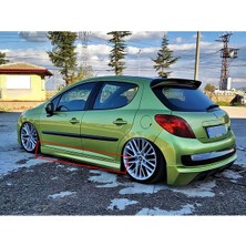 OtoSport Peugeot 207 Marşpiyel Sağ Sol Tkm Fiberglass Boyasız