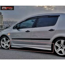 OtoSport Peugeot 307 Marşpiyel Sağ Sol Takım Fiberglass Boyasız