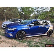 OtoSport Renault Megane 4 Hb Marşpiyel Sağ Sol Takım Fiberglass Boyasız
