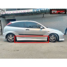 OtoSport Ford Focus 1 Hb Tek Kapı Marşpiyel Sağ Sol Takım Fiberglass Boyasız